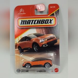 Match Citroën C4 Orange Toy Car